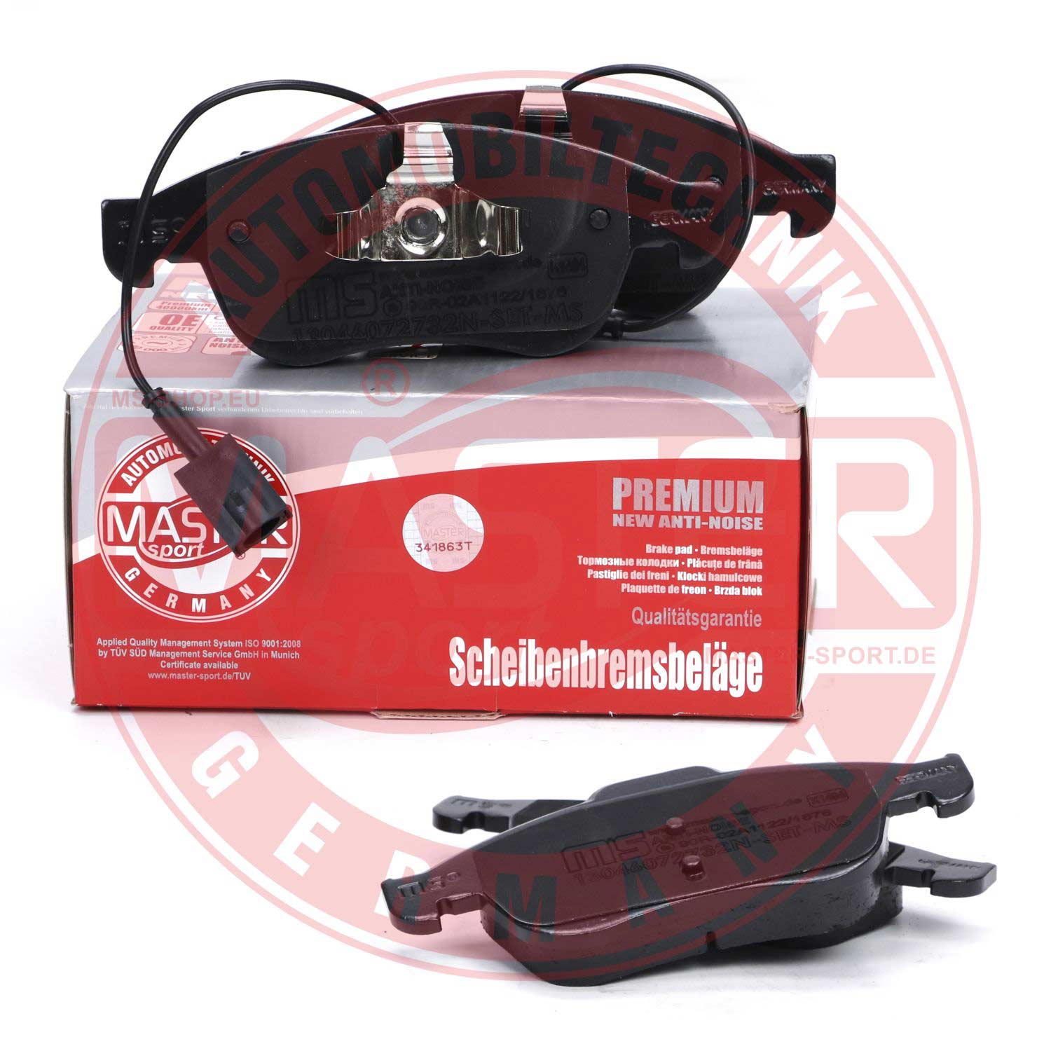 Placute frana MASTERSPORT GERMANY 13046072732N-SET-MS